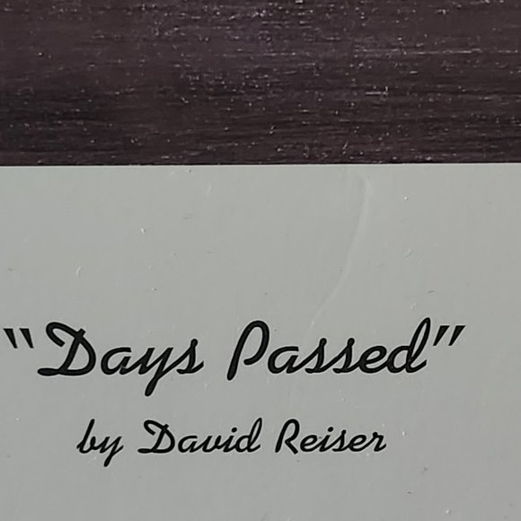 Vintage Duck Print Called Days Past Signed by David Reiser Courtesy of Anheuser- - Picture 2 of 16